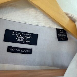 Original Penguin White Dress Shirt - 16 1/2 34/35